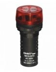 CHINT Сигнализатор звуковой ND16-22FS Φ22 мм красный LED АС/DC24В (арт. 593202) в Перми фото